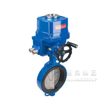 TS  4 inch electrical water butterfly valve